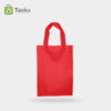 Tas Press Spunbond Handle – Merah 25×35 Cm – Sisi Depan