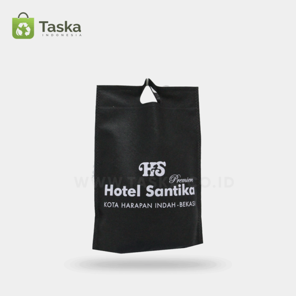 Tas Spunbond Custom Hotel Santika Sisi Depan
