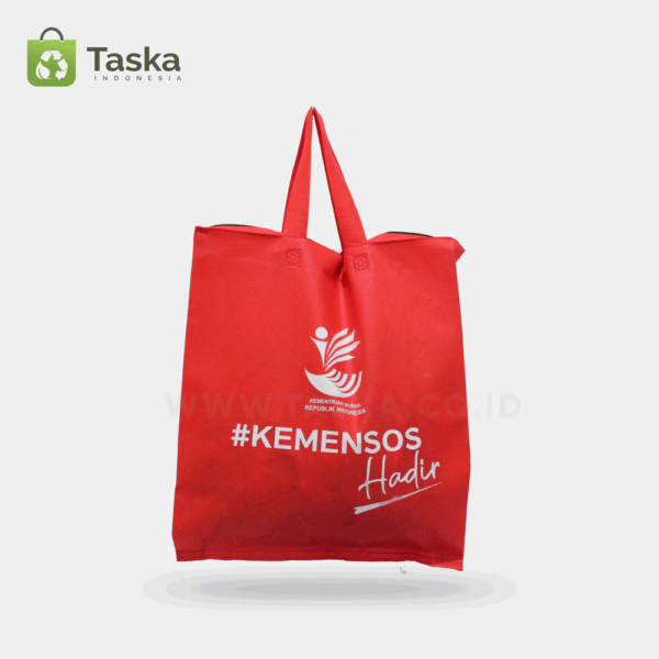 Tas Spunbond Custom KEMENSOS Sisi Depan