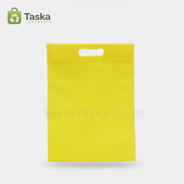 Tas-Spunbond-Oval-Kuning-30×40-Cm-Sisi-Depan
